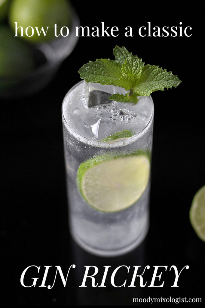 How to Make a Classic Gin Rickey (And Why You Should) Moody Mixologist
