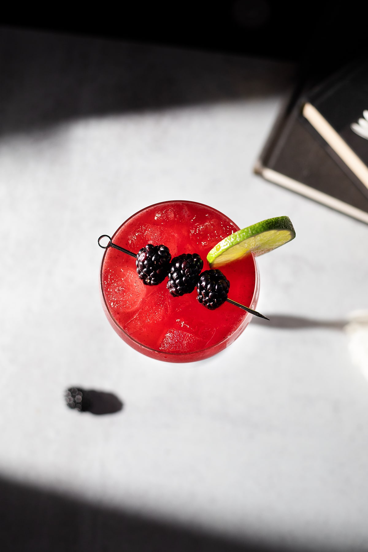 Spicy Hot Honey Blackberry Margarita Moody Mixologist