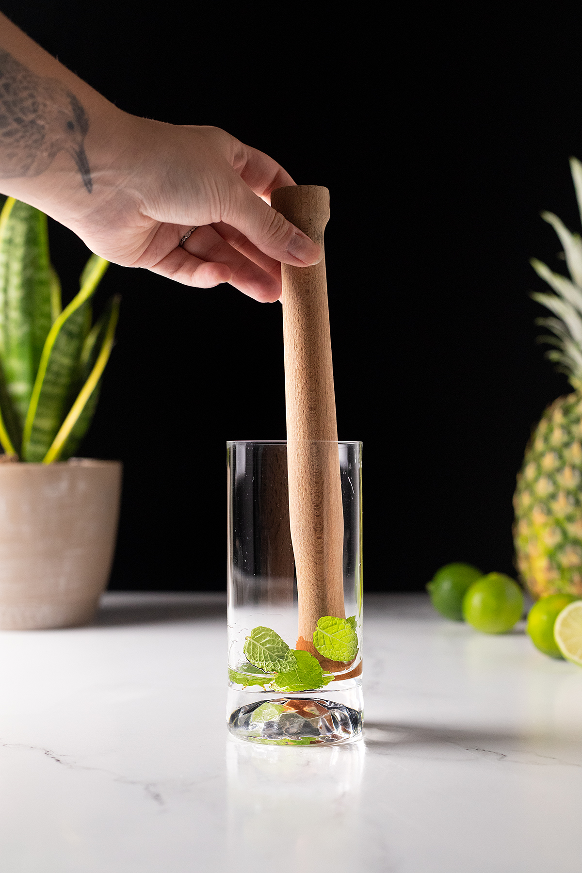 Pink Coconut Mojito Moody Mixologist